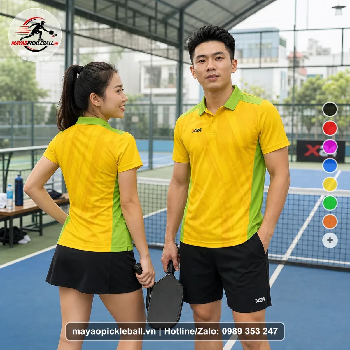 Bộ Quần Áo Pickleball X24-PB-347 Nổi Bật