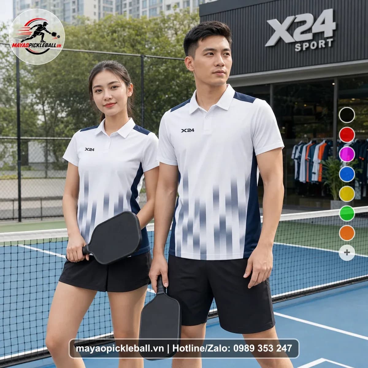 Bộ Quần Áo Pickleball X24-PB-348 Nổi Bật
