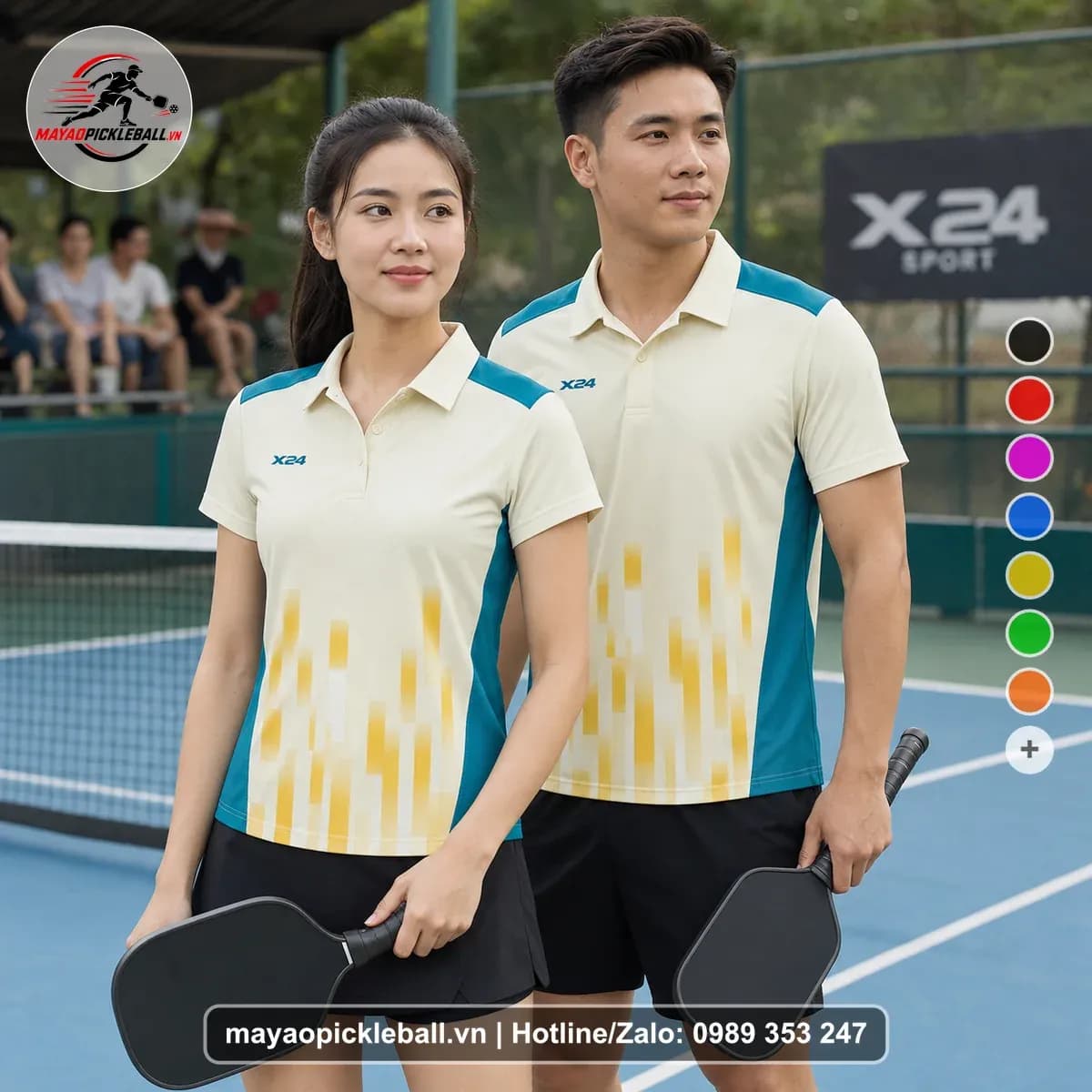 Bộ Quần Áo Pickleball X24-PB-351 Nổi Bật