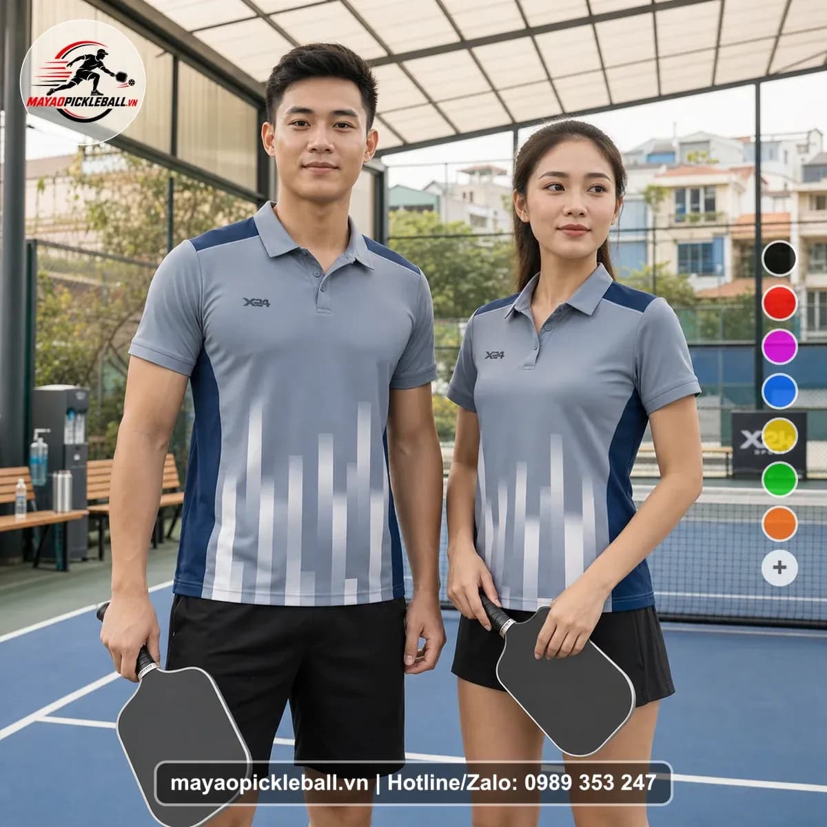 Bộ Quần Áo Pickleball X24-PB-355 Nổi Bật
