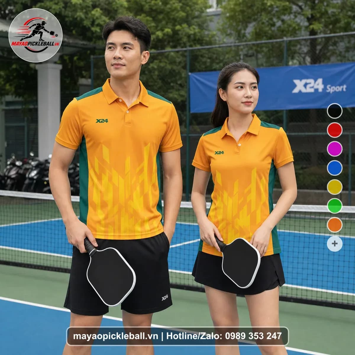 Bộ Quần Áo Pickleball X24-PB-356 Nổi Bật