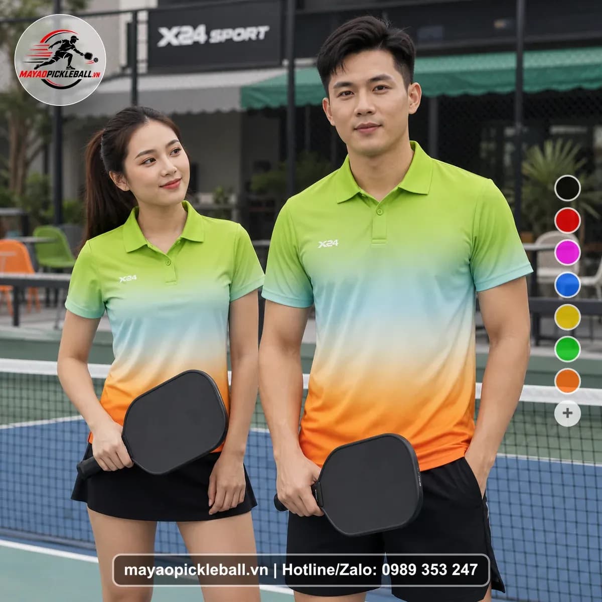Bộ Quần Áo Pickleball X24-PB-357 Nổi Bật