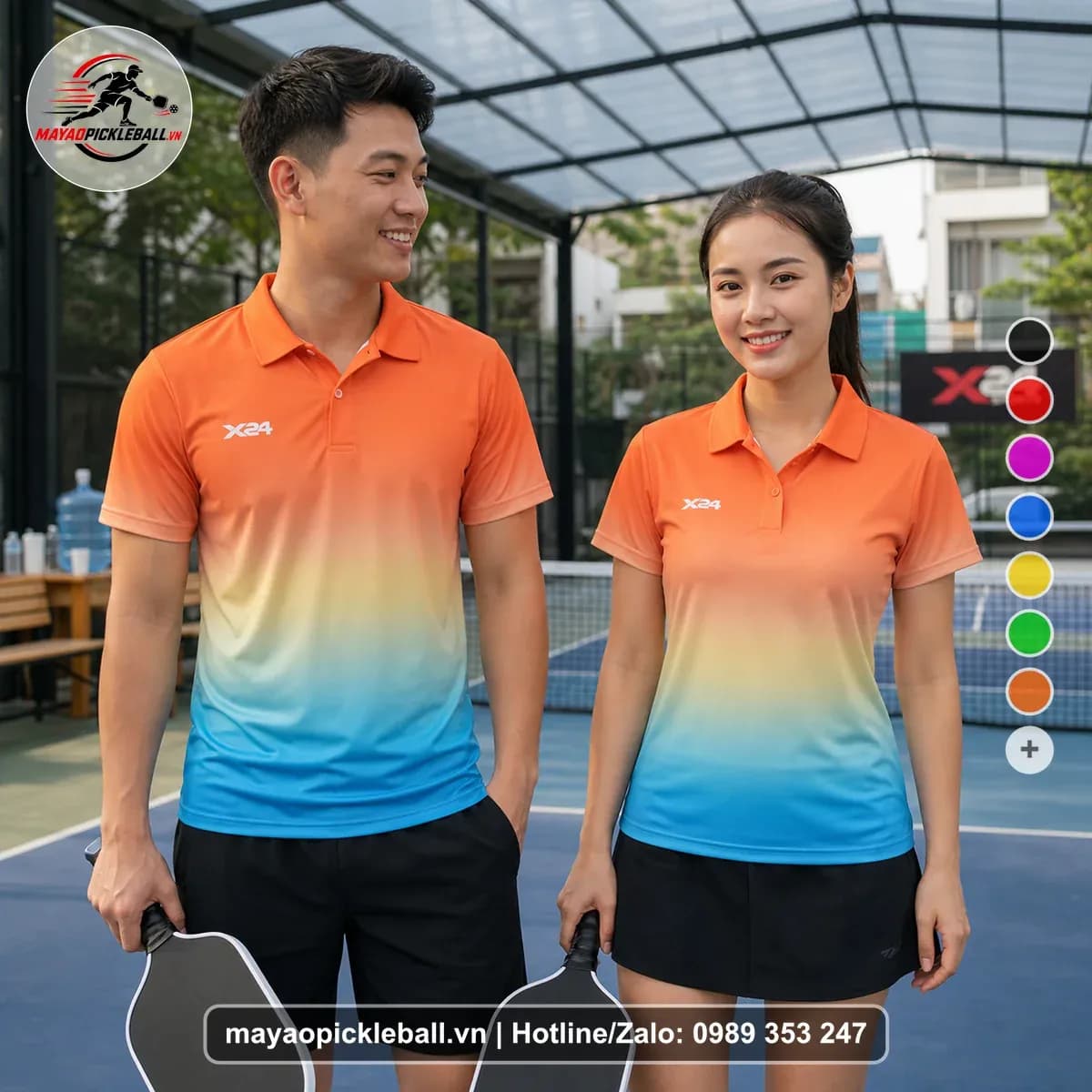 Bộ Quần Áo Pickleball X24-PB-360 Nổi Bật