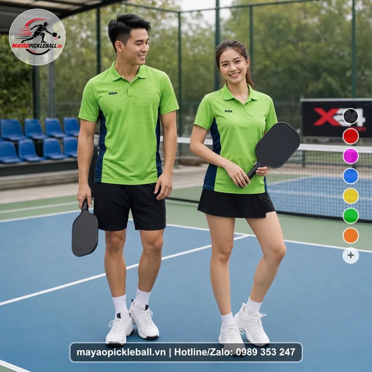 Bộ Quần Áo Pickleball X24-PB-363 Nổi Bật