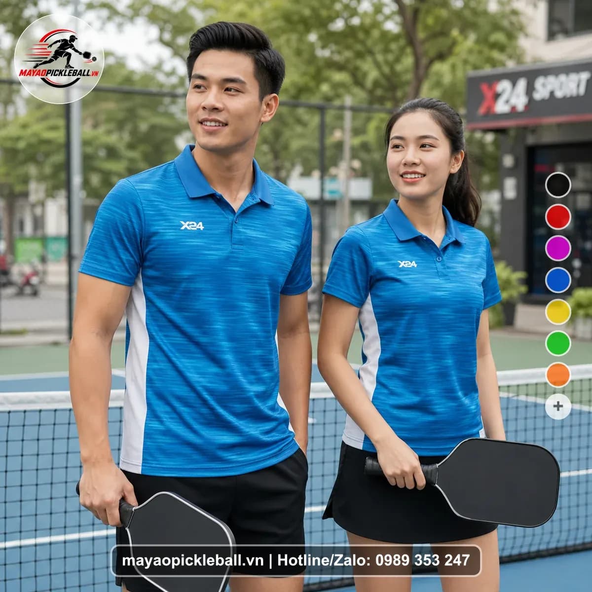 Bộ Quần Áo Pickleball X24-PB-364 Nổi Bật