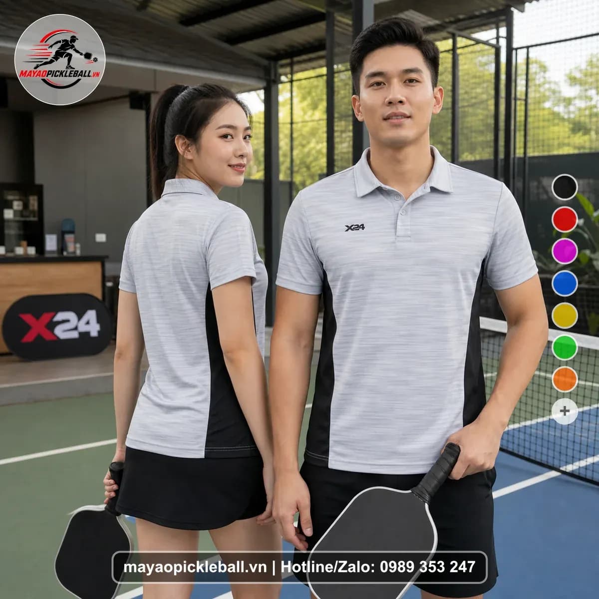 Bộ Quần Áo Pickleball X24-PB-365 Nổi Bật