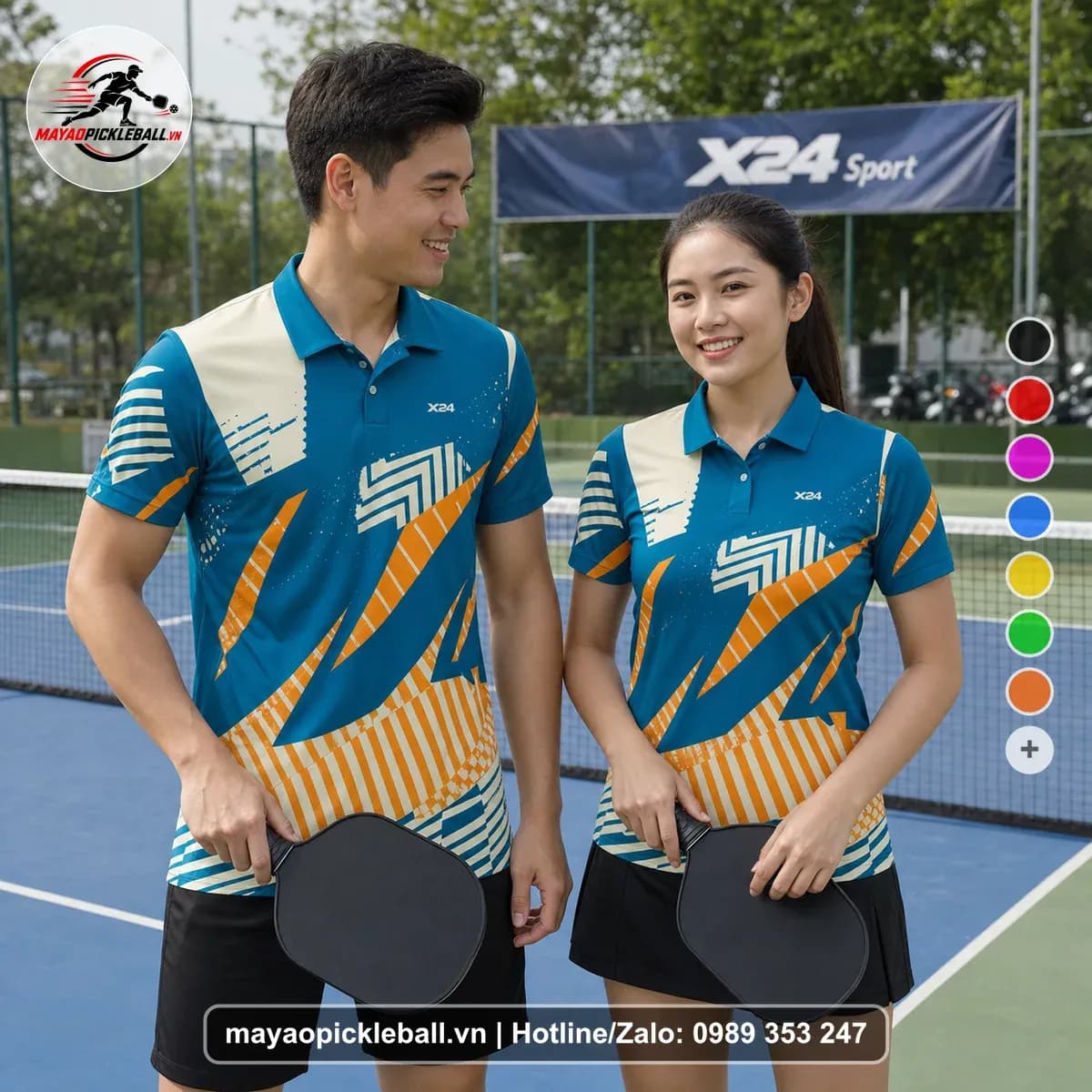 Bộ Quần Áo Pickleball X24-PB-370 Nổi Bật