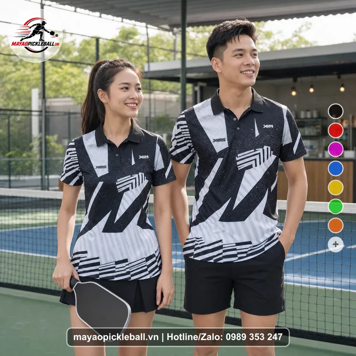 Bộ Quần Áo Pickleball X24-PB-373 Nổi Bật