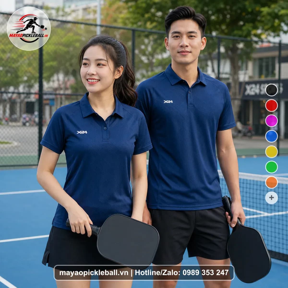 Bộ Quần Áo Pickleball X24-PB-377 Nổi Bật