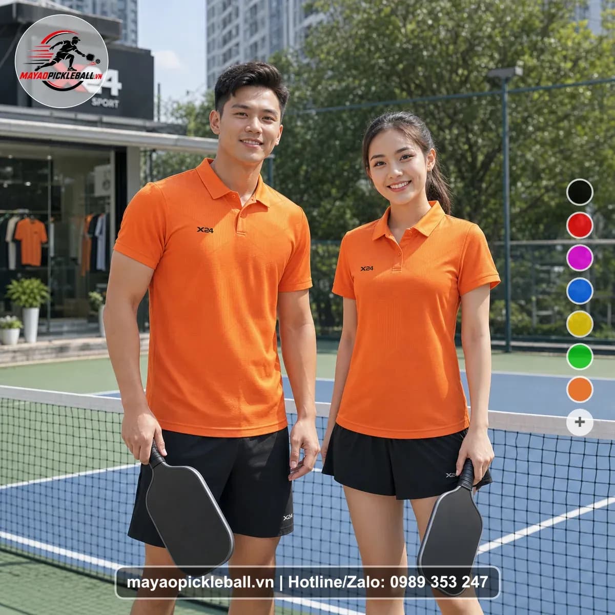 Bộ Quần Áo Pickleball X24-PB-379 Nổi Bật