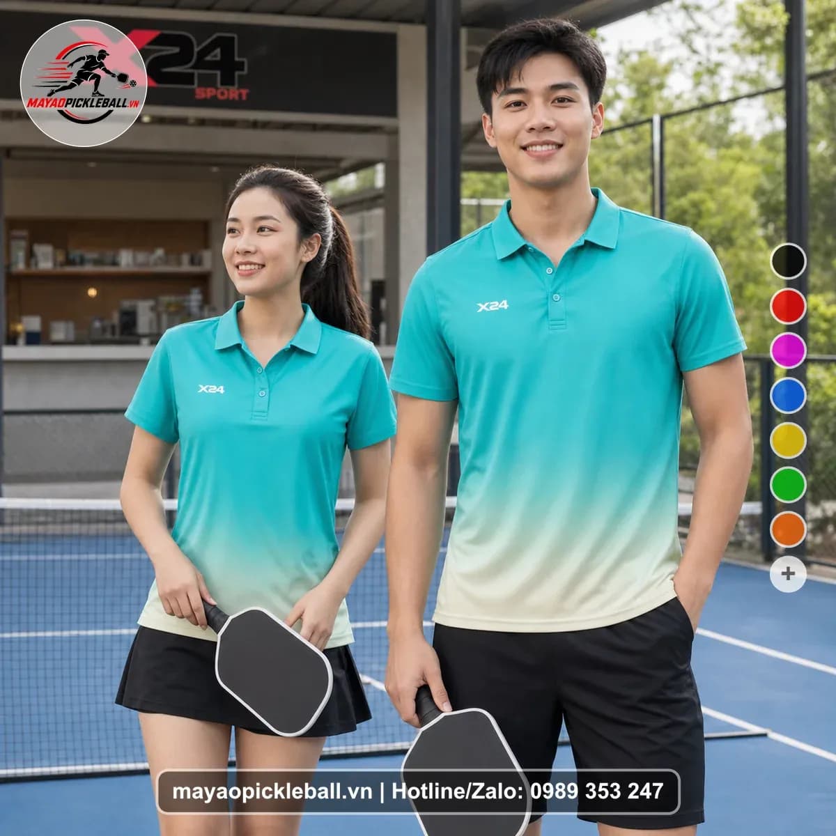 Bộ Quần Áo Pickleball X24-PB-381 Nổi Bật