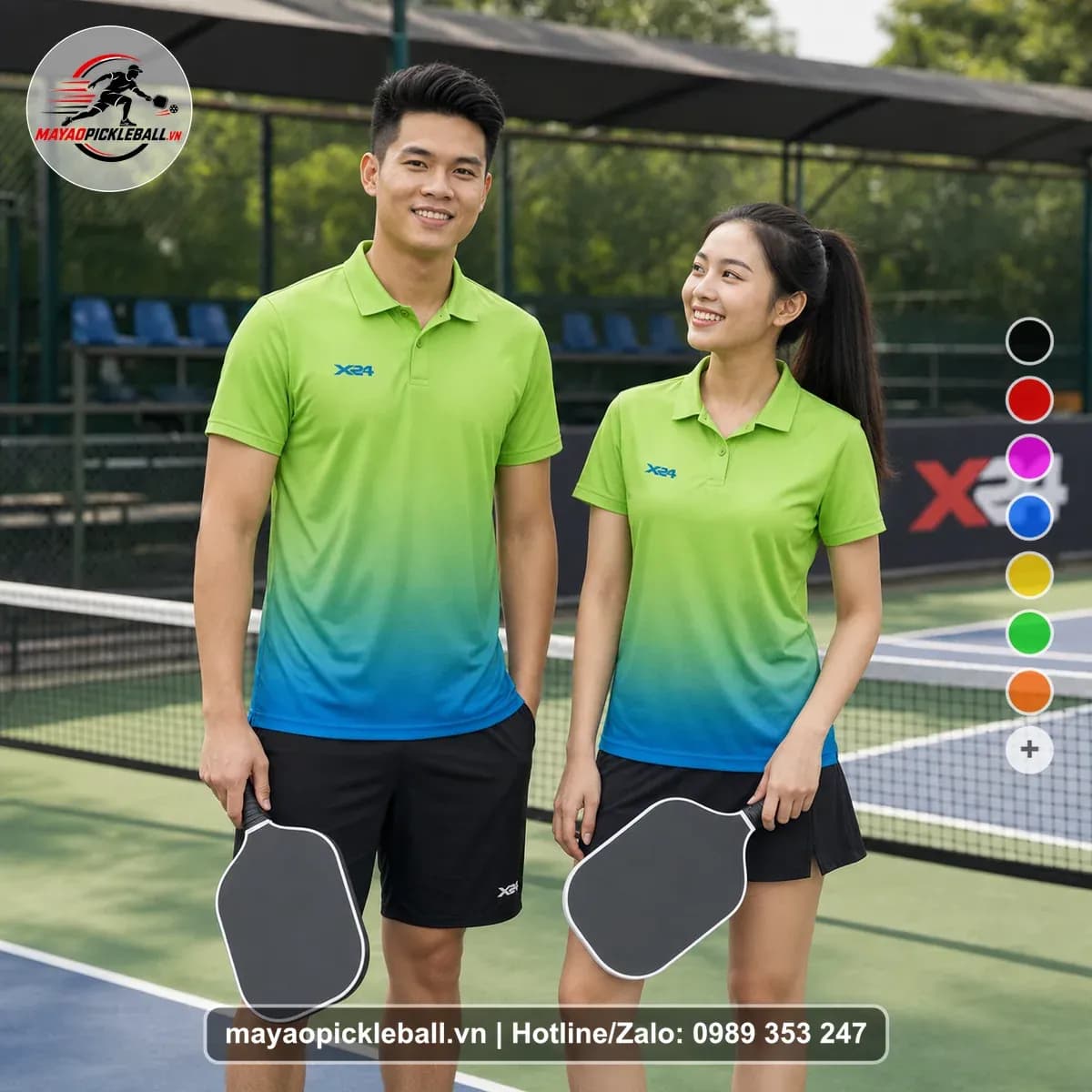 Bộ Quần Áo Pickleball X24-PB-382 Nổi Bật