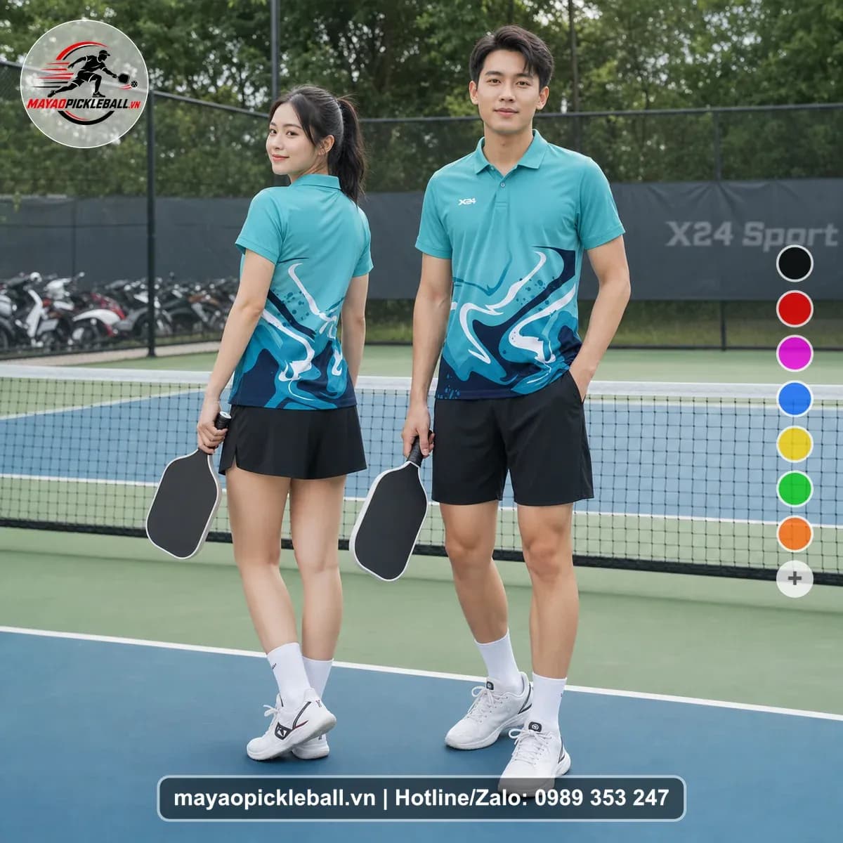 Bộ Quần Áo Pickleball X24-PB-387 Nổi Bật