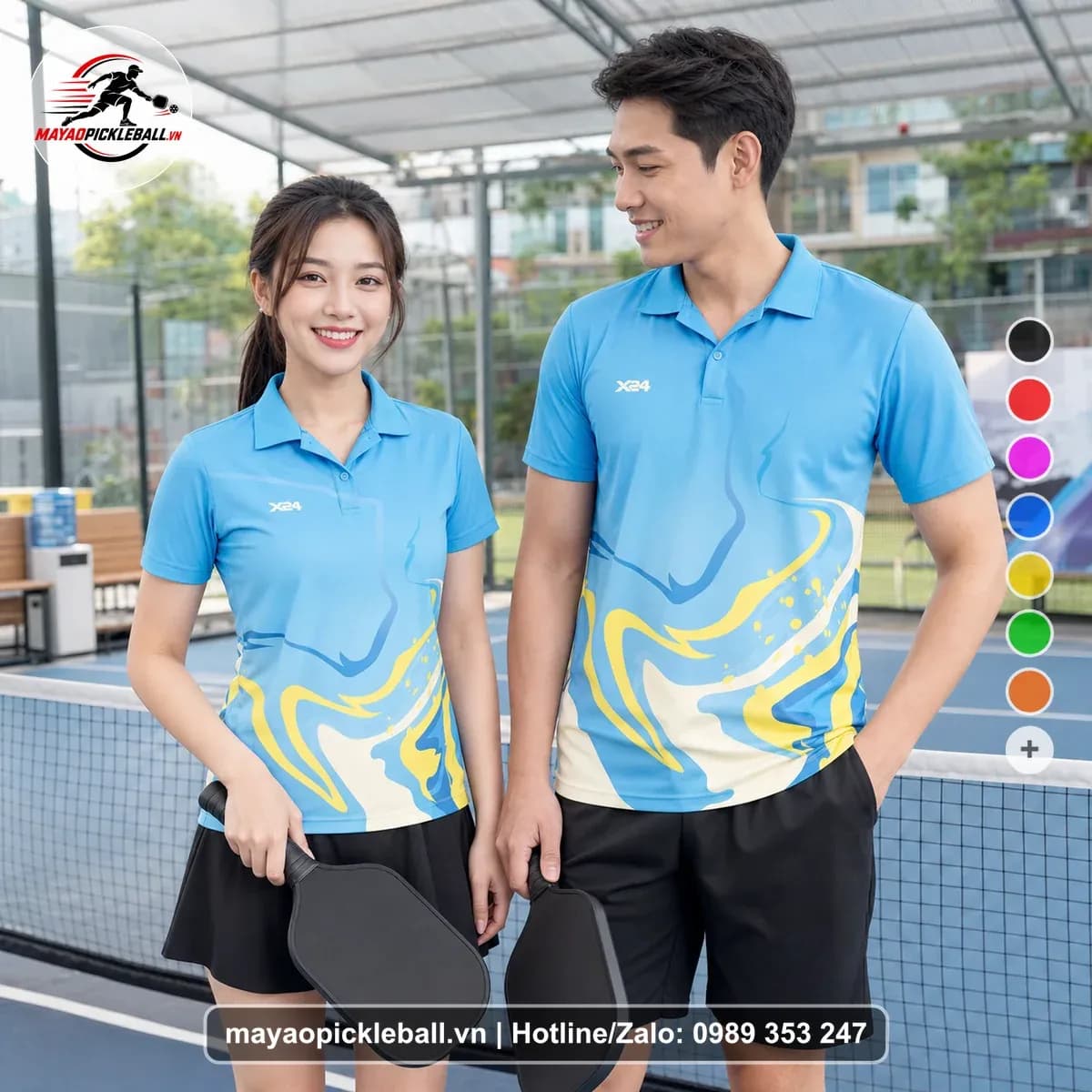 Bộ Quần Áo Pickleball X24-PB-389 Nổi Bật