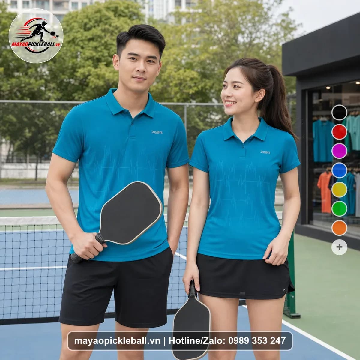 Bộ Quần Áo Pickleball X24-PB-390 Nổi Bật