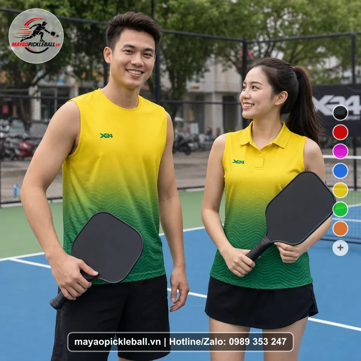 Bộ Quần Áo Pickleball X24-PB-395 Nổi Bật