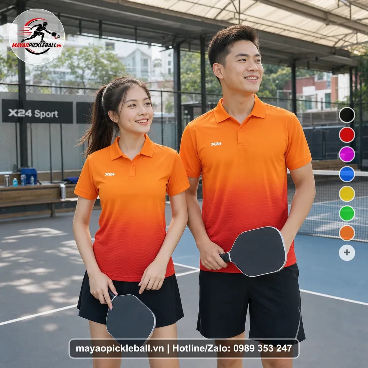 Bộ Quần Áo Pickleball X24-PB-397 Nổi Bật