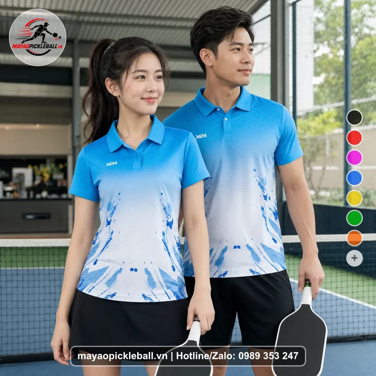 Bộ Quần Áo Pickleball X24-PB-403 Nổi Bật
