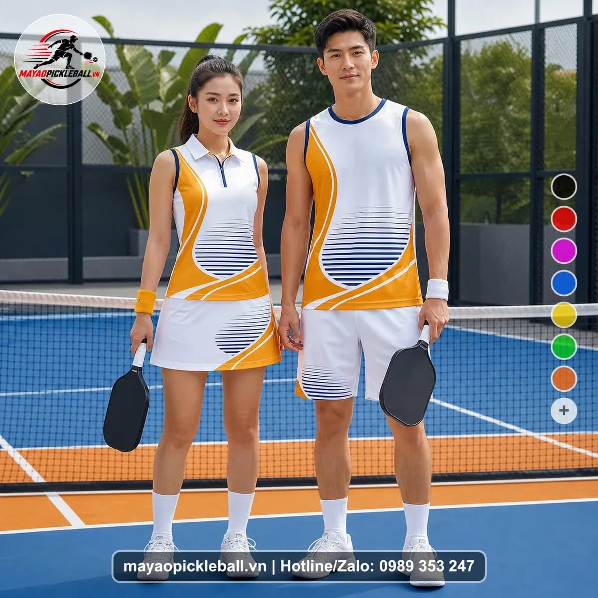 Bộ Quần Áo Pickleball X24-PB-411 Đỏ