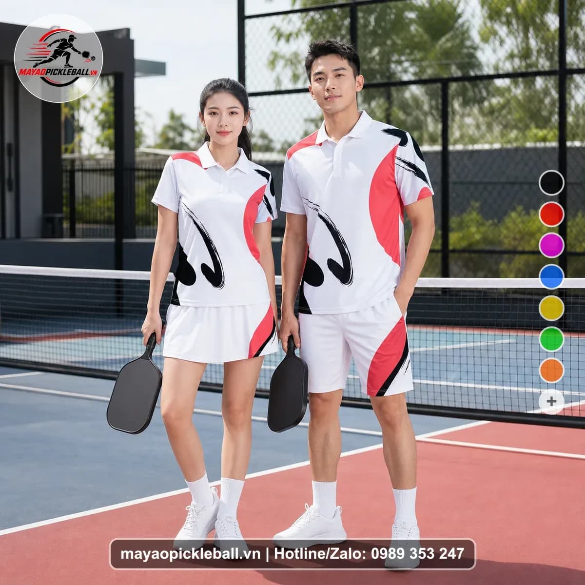 Bộ Quần Áo Pickleball X24-PB-418 Nổi Bật