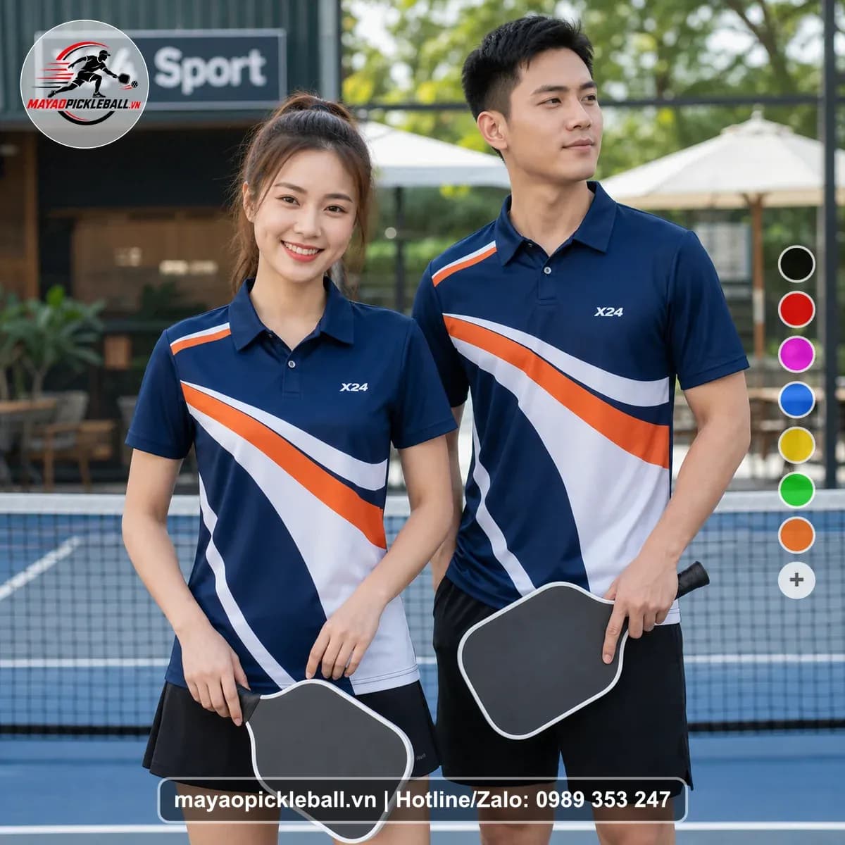 Bộ Quần Áo Pickleball X24-PB-422 Nổi Bật