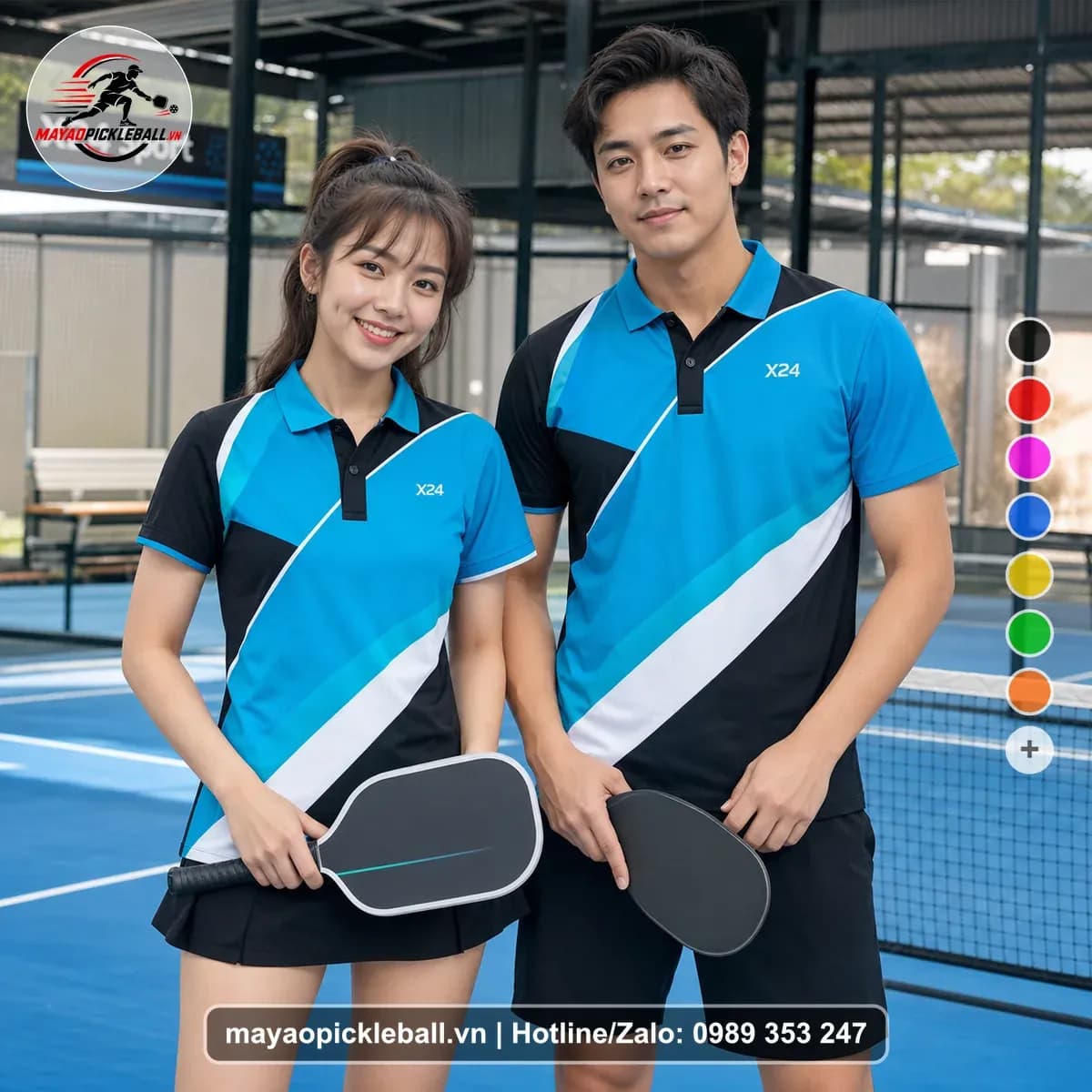 Bộ Quần Áo Pickleball X24-PB-453 Nổi Bật