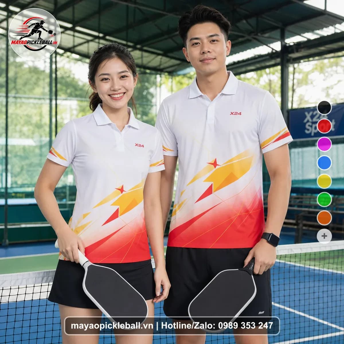 Bộ Quần Áo Pickleball X24-PB-457 Nổi Bật
