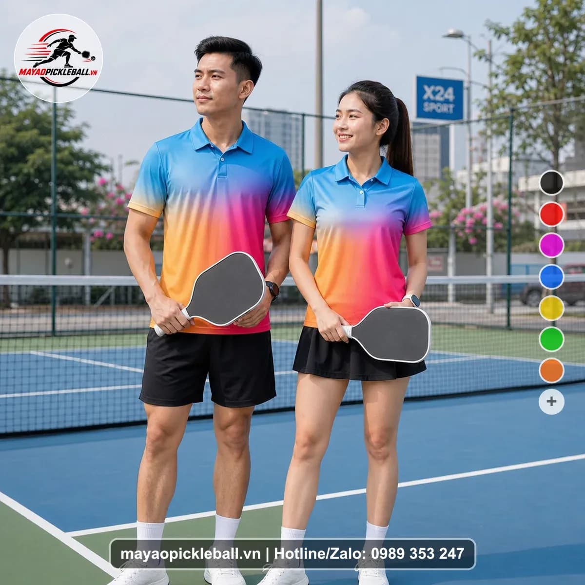 Bộ Quần Áo Pickleball X24-PB-480 Nổi Bật