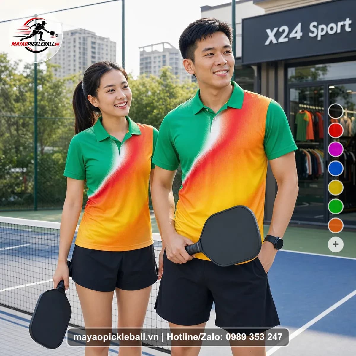Bộ Quần Áo Pickleball X24-PB-485 Nổi Bật