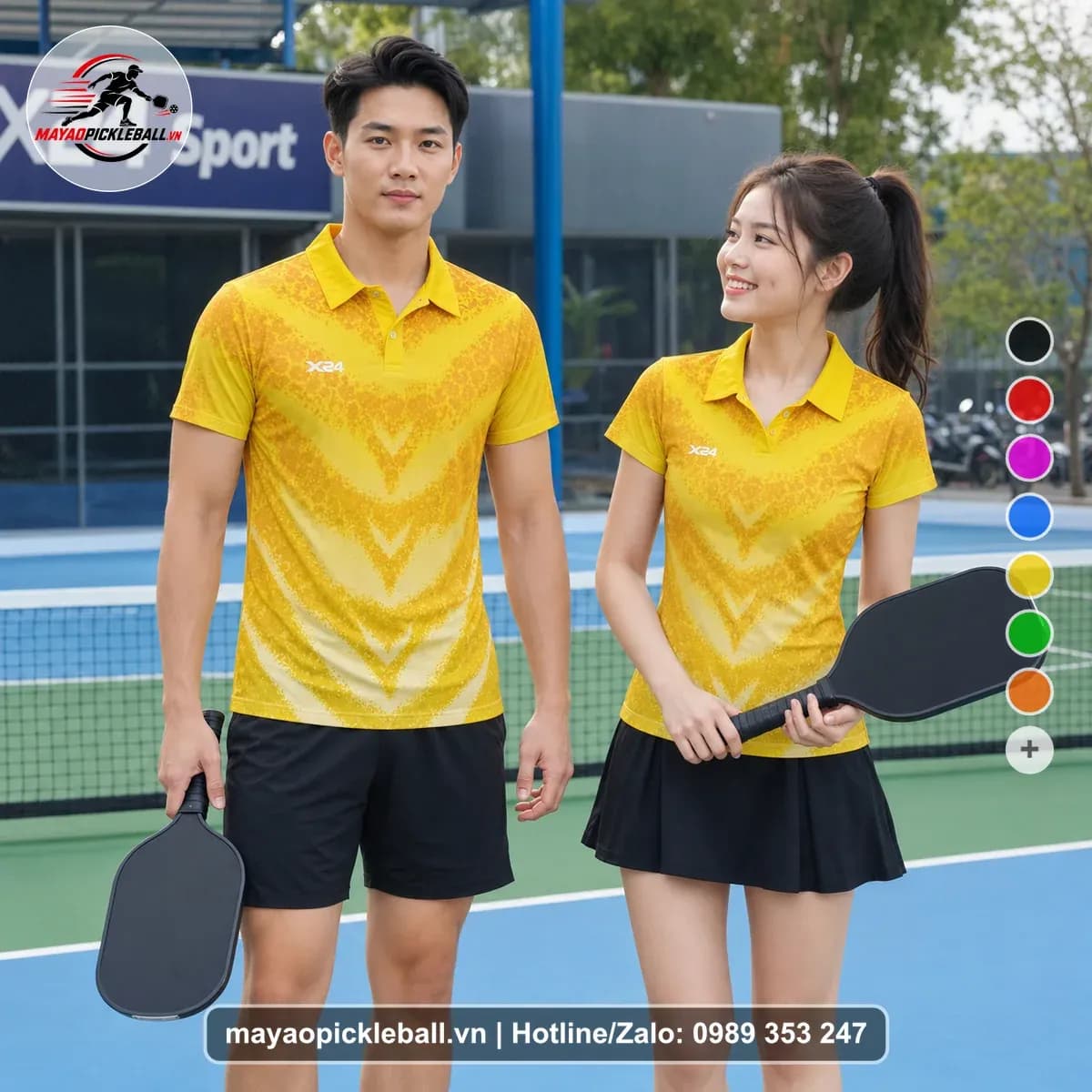 Bộ Quần Áo Pickleball X24-PB-501 Nổi Bật
