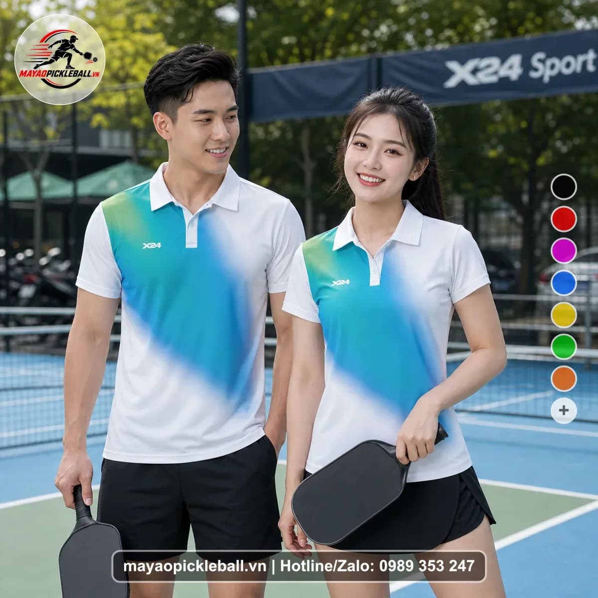 Bộ Quần Áo Pickleball X24-PB-503 Nổi Bật