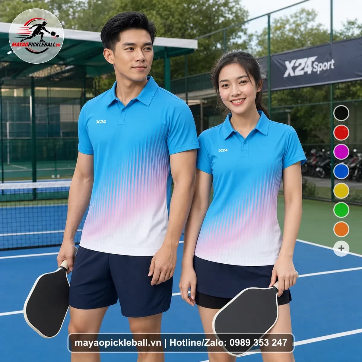 Bộ Quần Áo Pickleball X24-PB-583 Nổi Bật