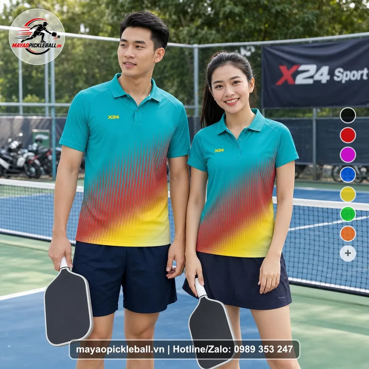 Bộ Quần Áo Pickleball X24-PB-584 Nổi Bật