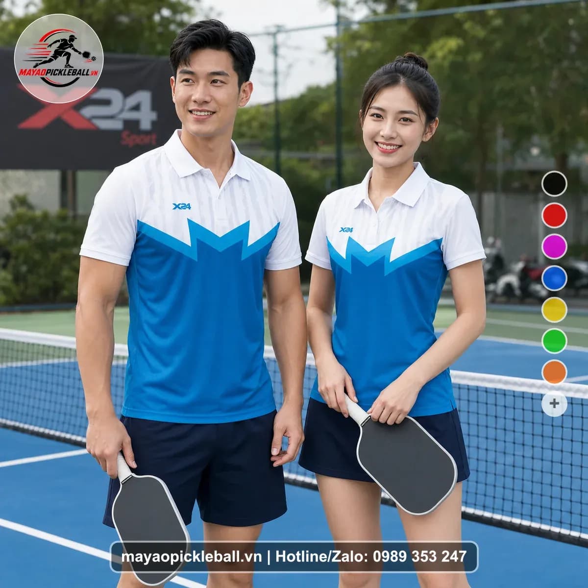 Bộ Quần Áo Pickleball X24-PB-589 Nổi Bật