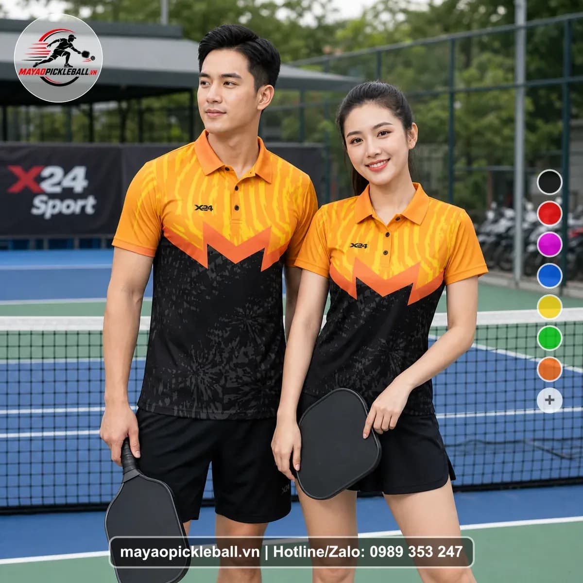 Bộ Quần Áo Pickleball X24-PB-591 Nổi Bật