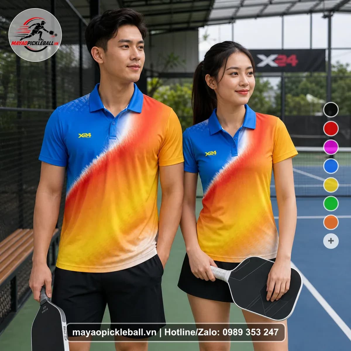Bộ Quần Áo Pickleball X24-PB-592 Nổi Bật