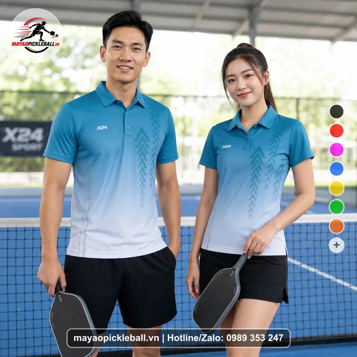 Bộ Quần Áo Pickleball X24-PB-594 Nổi Bật