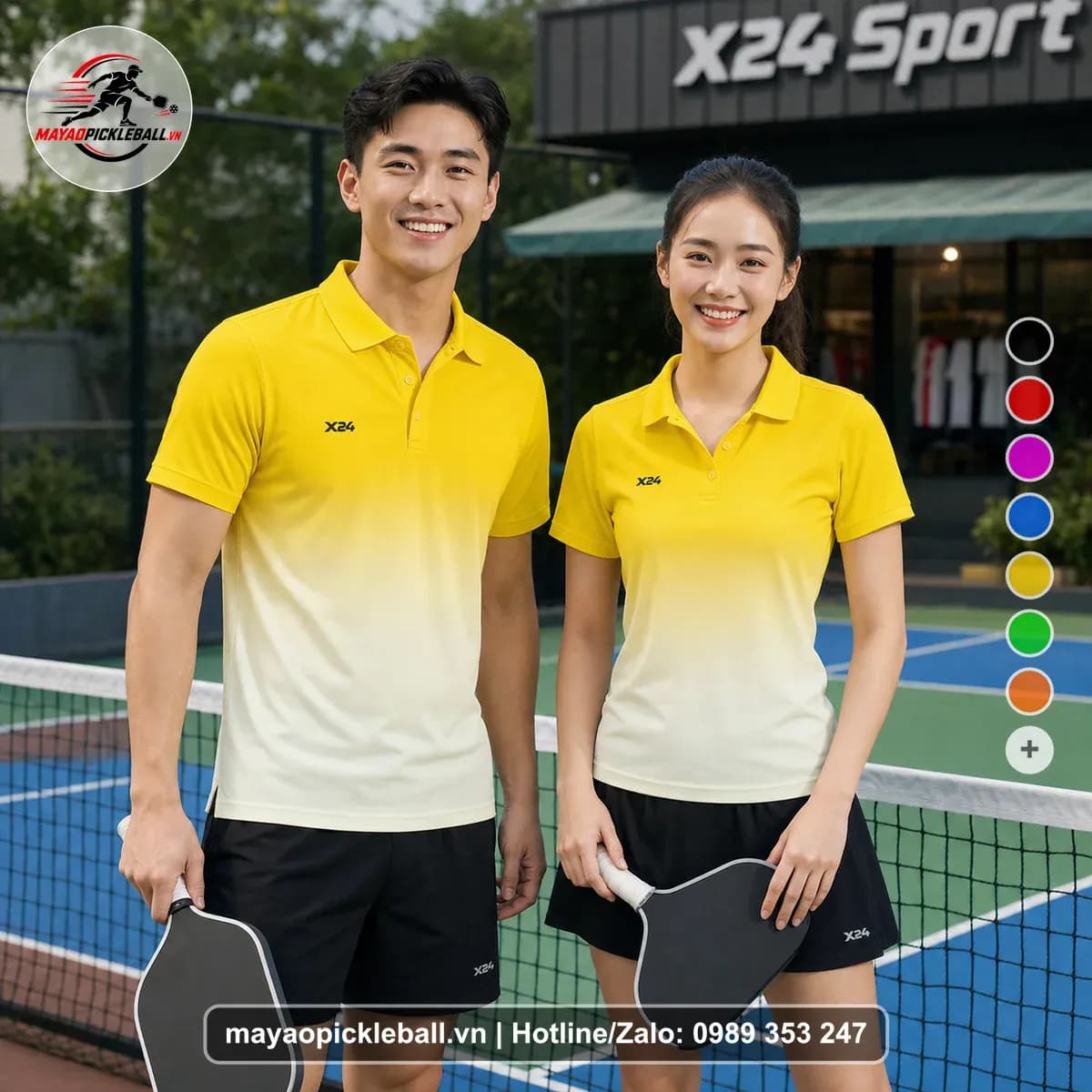 Bộ Quần Áo Pickleball X24-PB-619 Nổi Bật