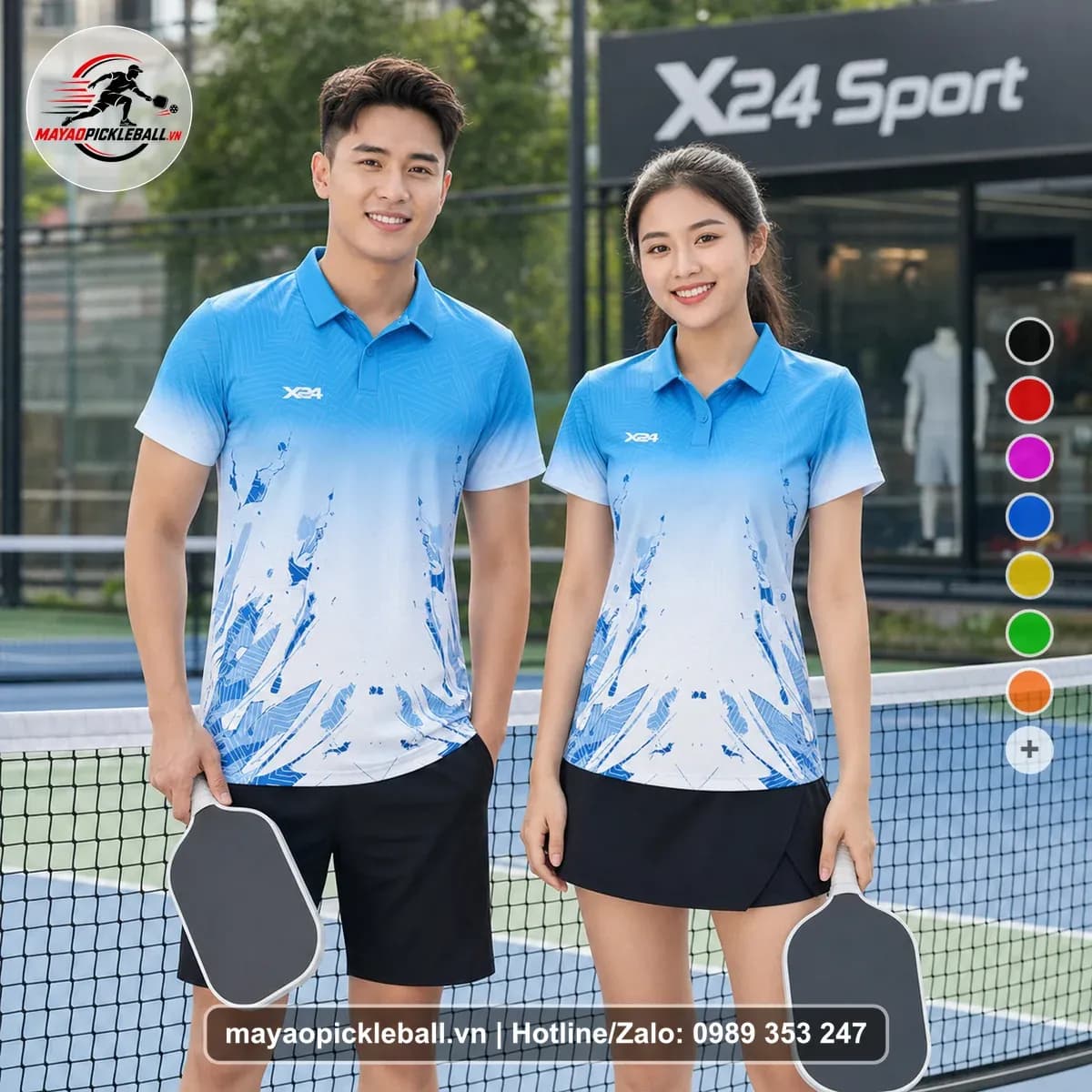 Bộ Quần Áo Pickleball X24-PB-621 Nổi Bật