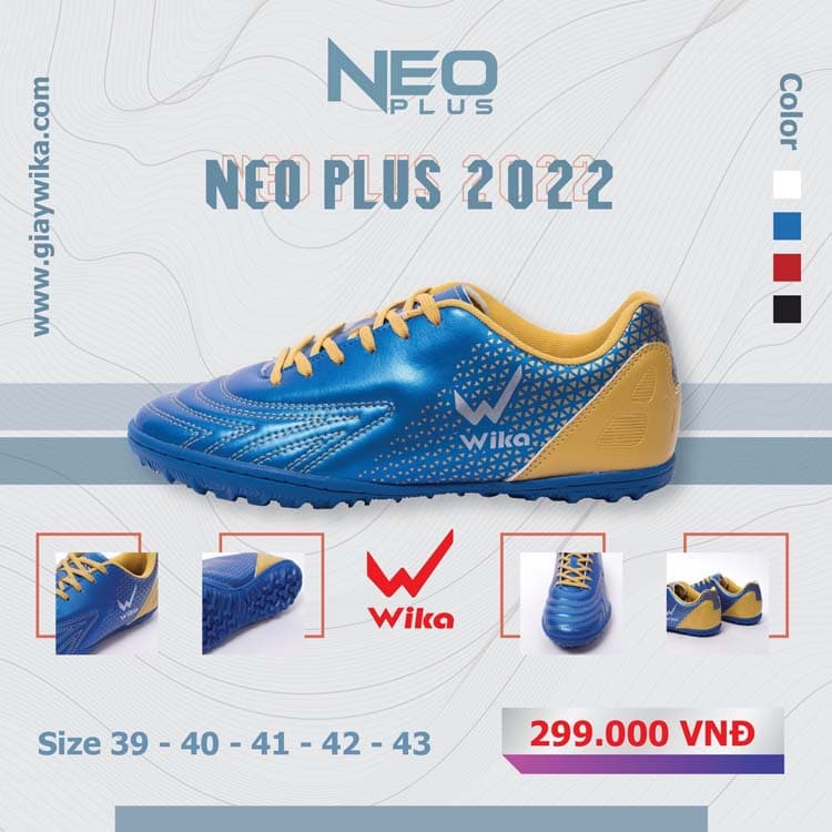 Giày Bóng Đá Wika Neo Plus
