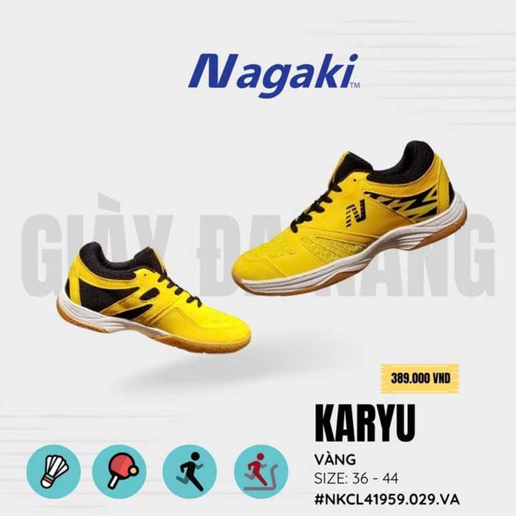 Giày Cầu Lông Nagaki Karyu