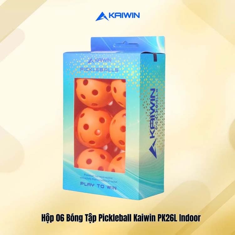 Quả Bóng Pickleball Kaiwin 26L (Hộp 6 quả)