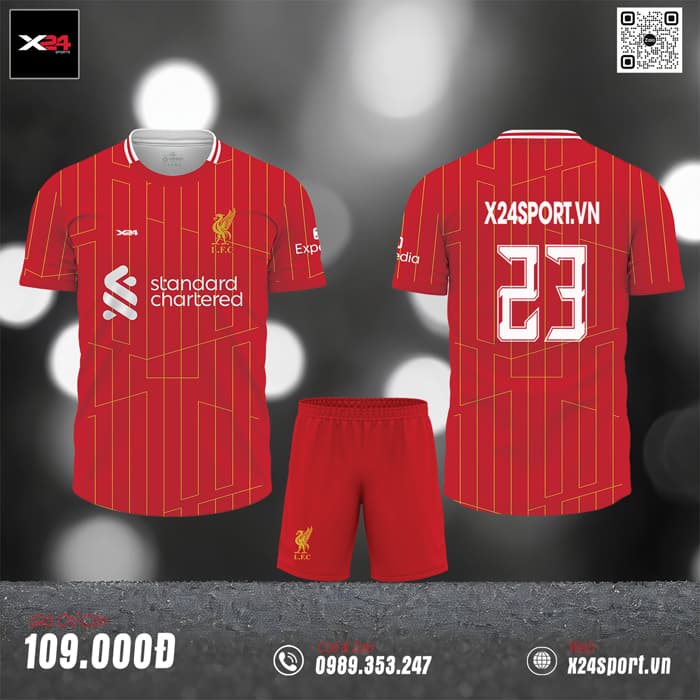 Quần Áo Bóng Đá Câu Lạc Bộ Liverpool 24/25