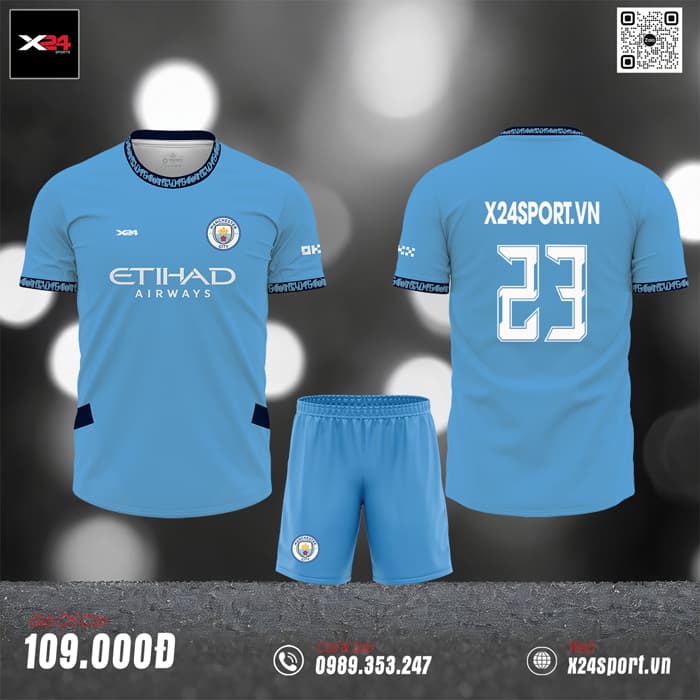 Quần Áo Bóng Đá Câu Lạc Bộ Manchester City 24/25