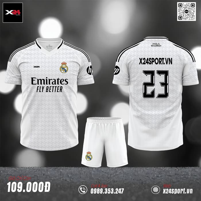 Quần Áo Bóng Đá Câu Lạc Bộ Real Marid 24/25
