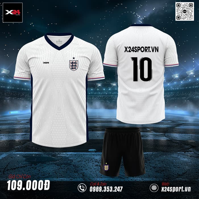 Quần Áo Bóng Đá Đội Tuyển Anh Euro 2024