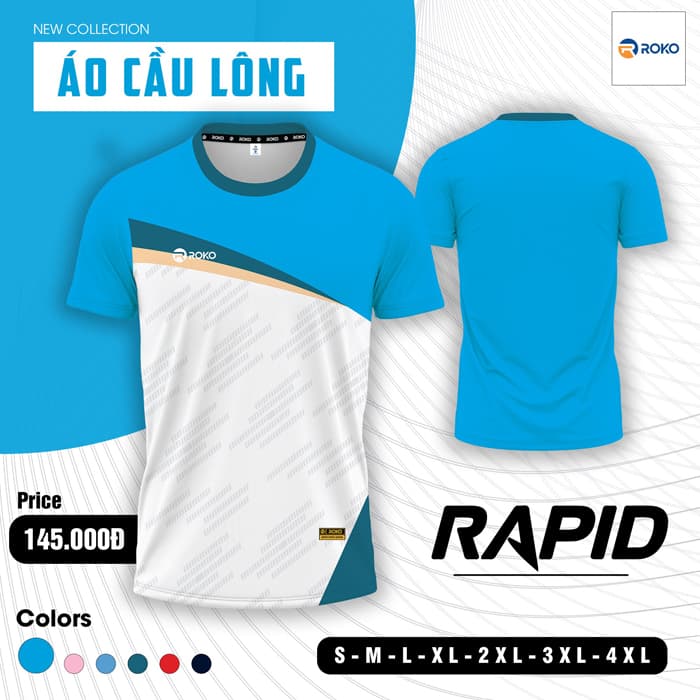 Áo Cầu Lông Roko Rapid