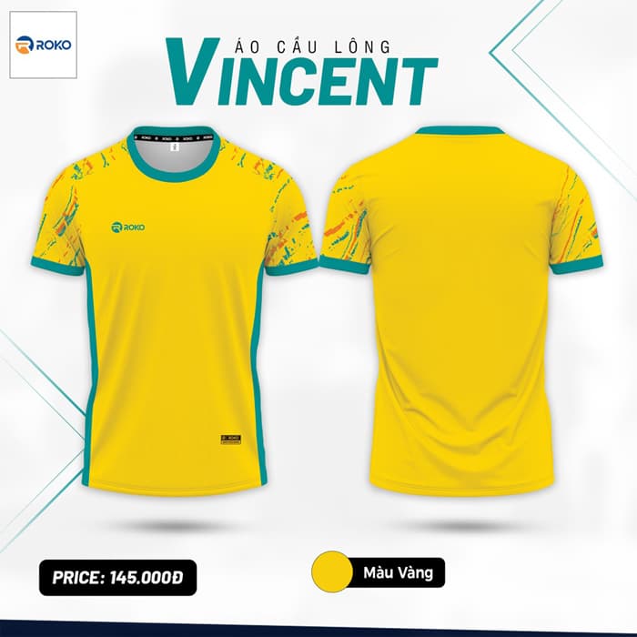 Áo Cầu Lông Roko Vincent