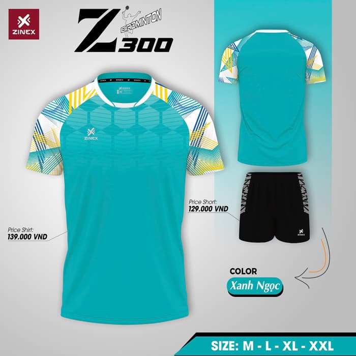 Áo Cầu Lông Zinex Z300