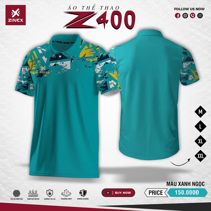 Áo Cầu Lông Zinex Z400
